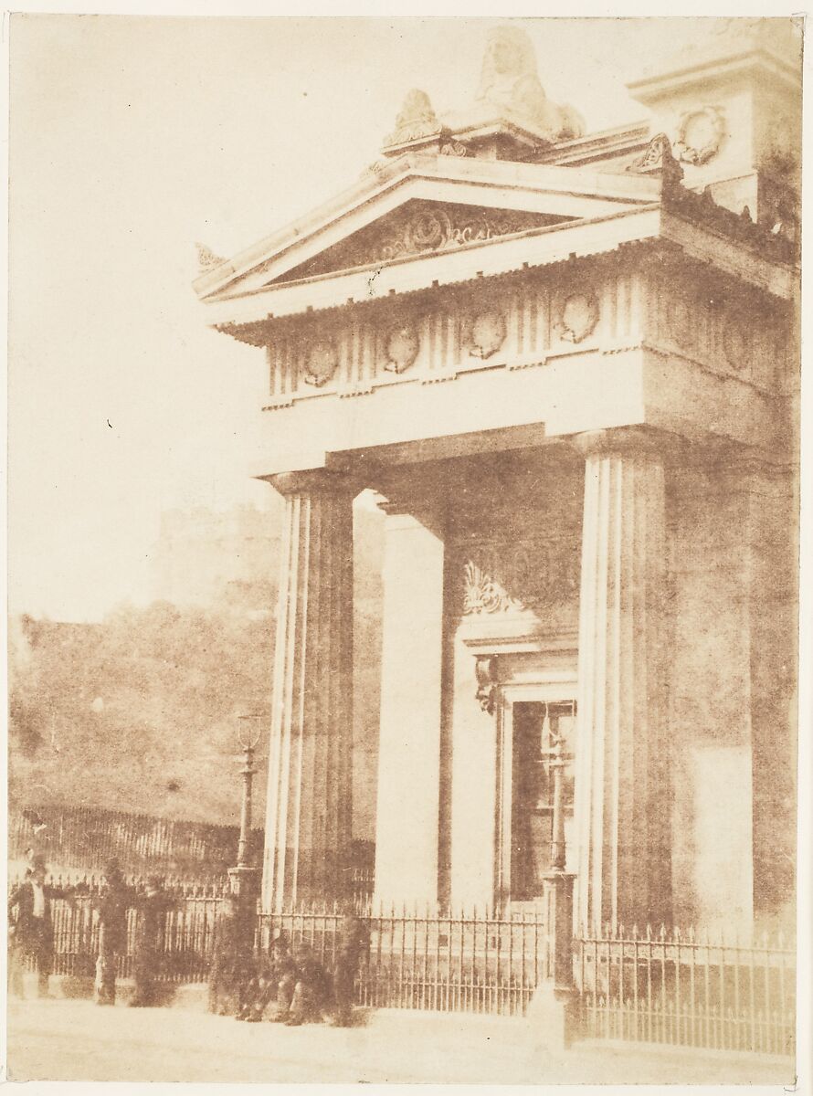 Edinburgh.  Greyfriars' Churchyard, Hill and Adamson (British, active 1843–1848), Salted paper print from paper negative 