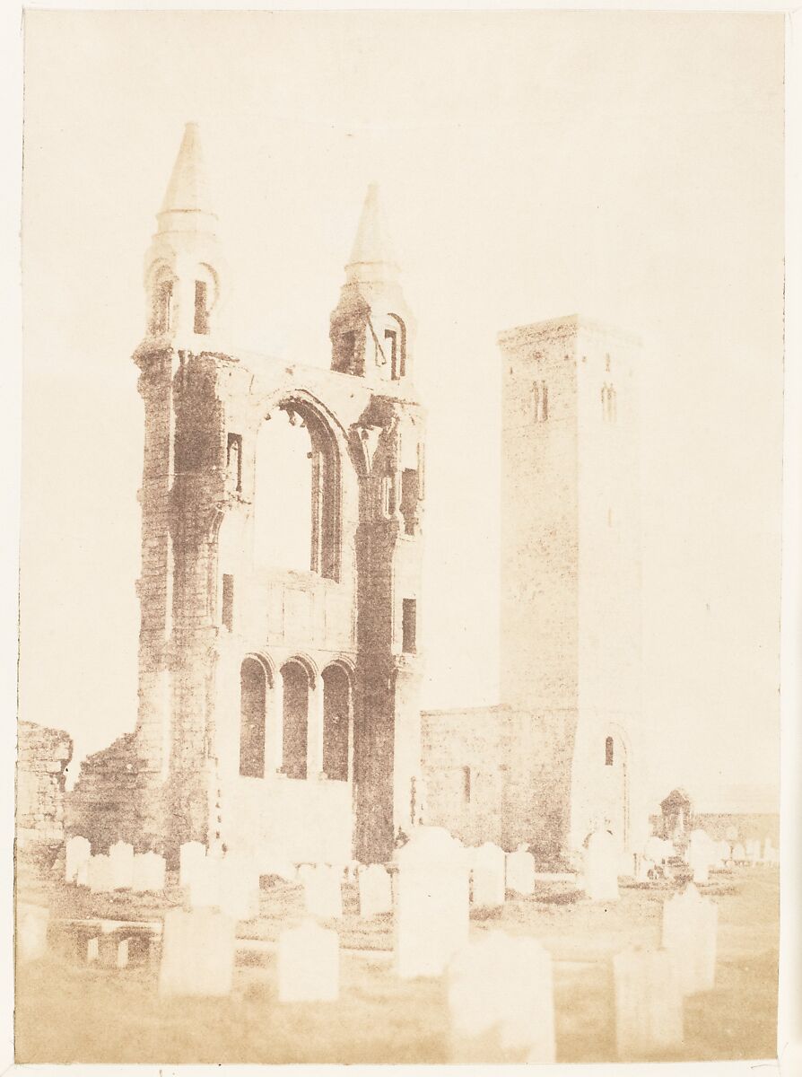 St. Andrews, Hill and Adamson (British, active 1843–1848), Salted paper print from paper negative 