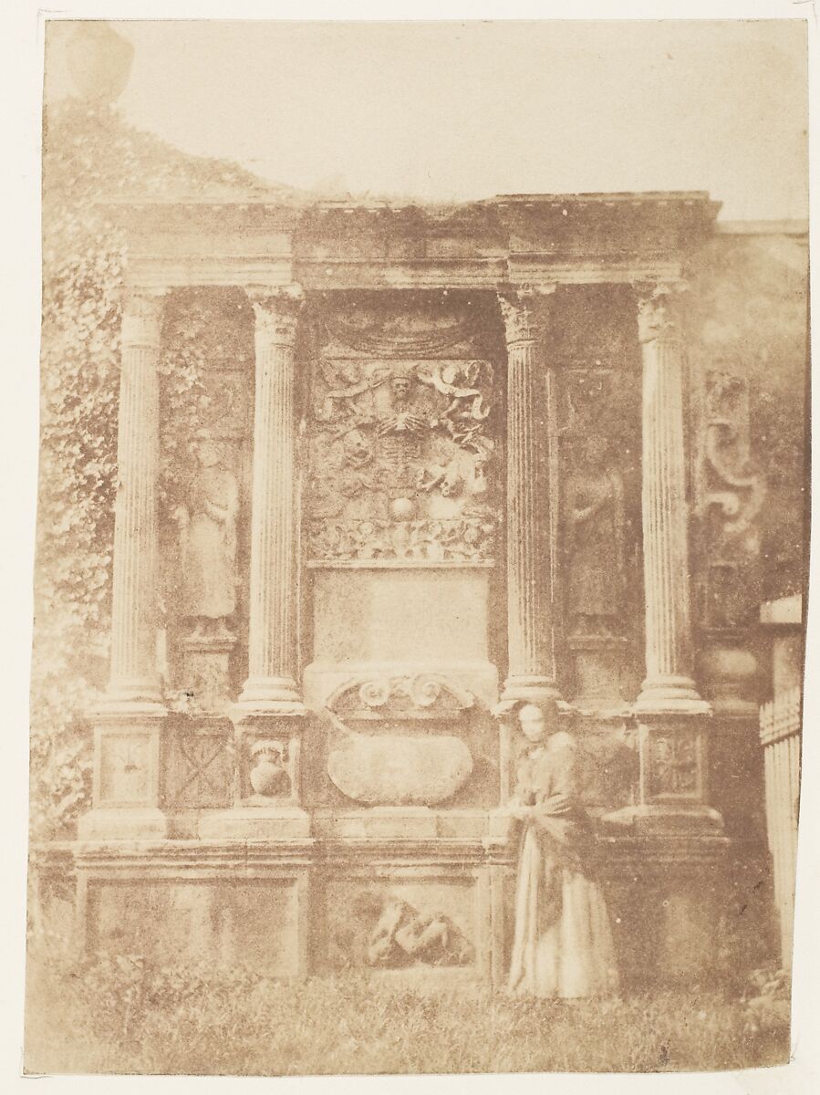 Edinburgh. Greyfriars' Churchyard, Hill and Adamson (British, active 1843–1848), Salted paper print from paper negative 