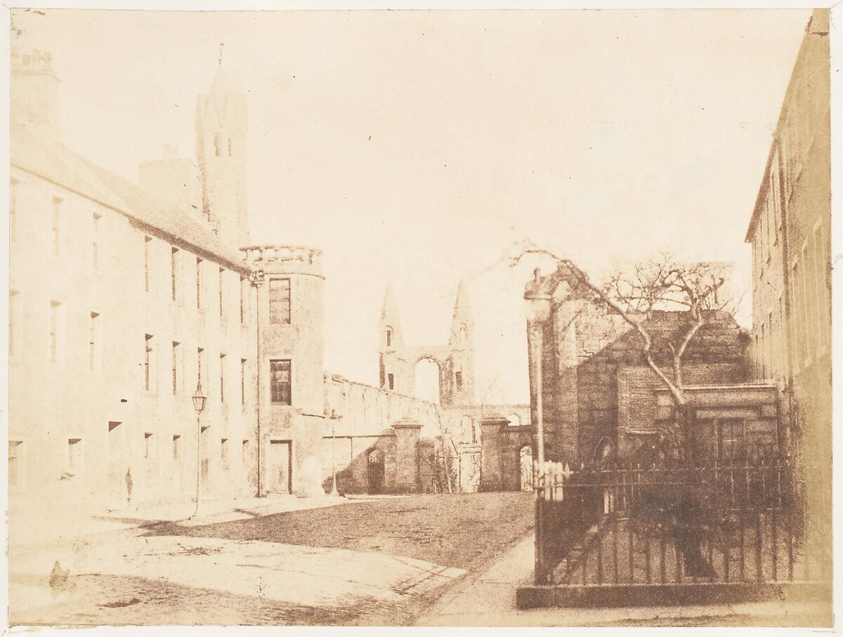 St. Andrews, Hill and Adamson (British, active 1843–1848), Salted paper print from paper negative 