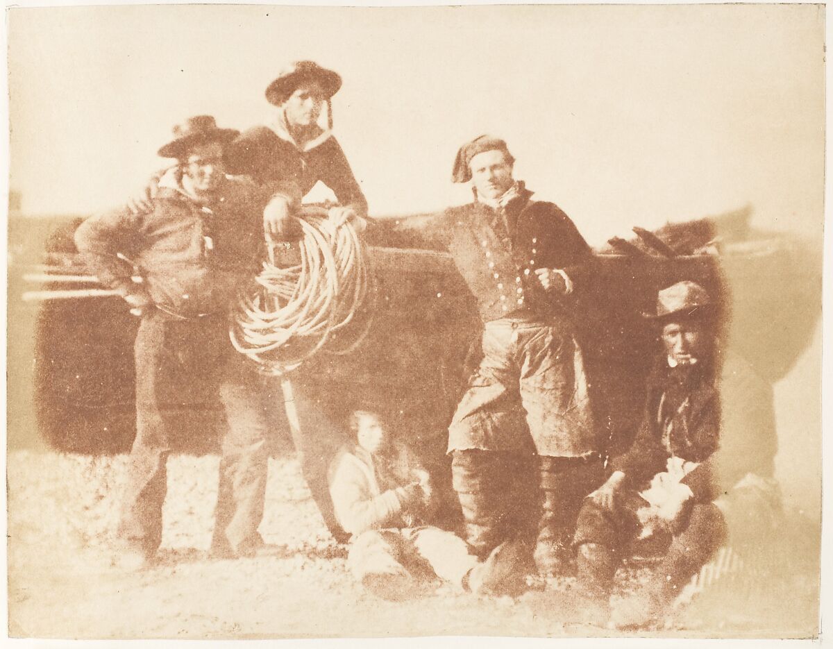 Newhaven Group, Hill and Adamson (British, active 1843–1848), Salted paper print from paper negative 