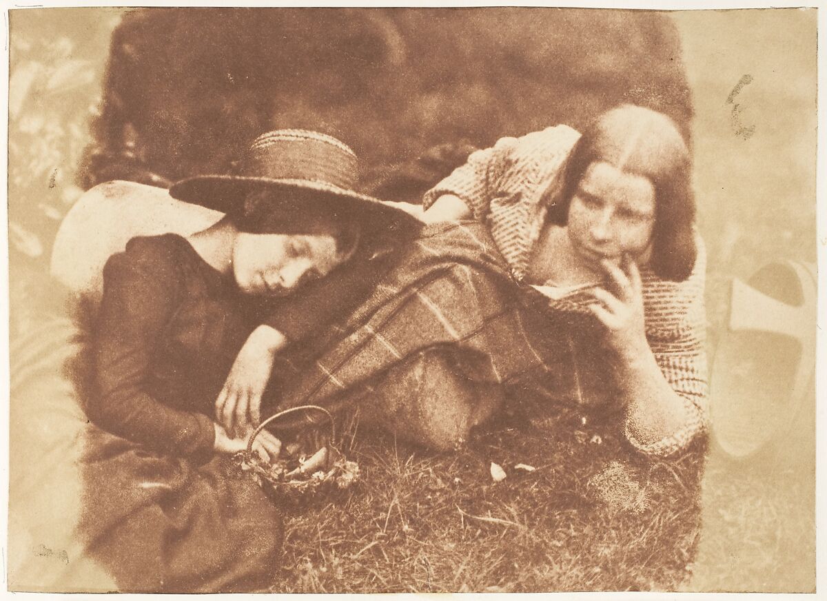 The Misses McCandlish, Hill and Adamson (British, active 1843–1848), Salted paper print from paper negative 