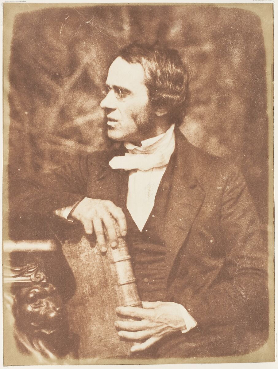 Rev. Dr. Andrew Sutherland, Hill and Adamson (British, active 1843–1848), Salted paper print from paper negative 