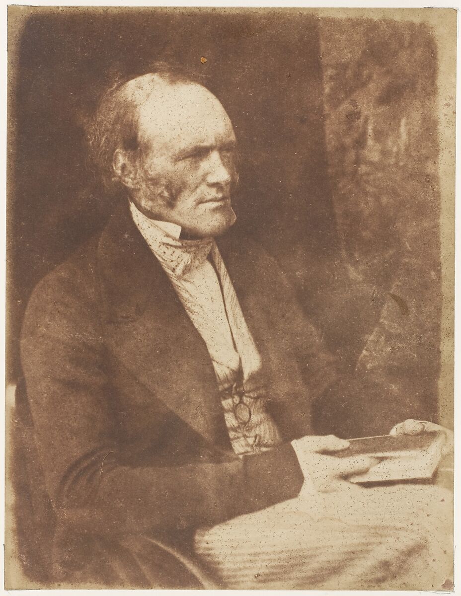 Sir Charles Lyell - Geologist, Hill and Adamson (British, active 1843–1848), Salted paper print from paper negative 