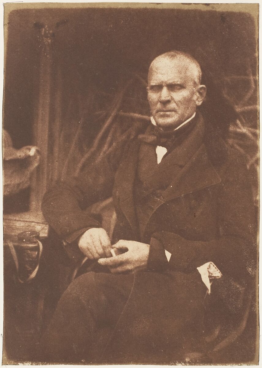 Mr. McNab - Botanical Gardens, Hill and Adamson (British, active 1843–1848), Salted paper print from paper negative 