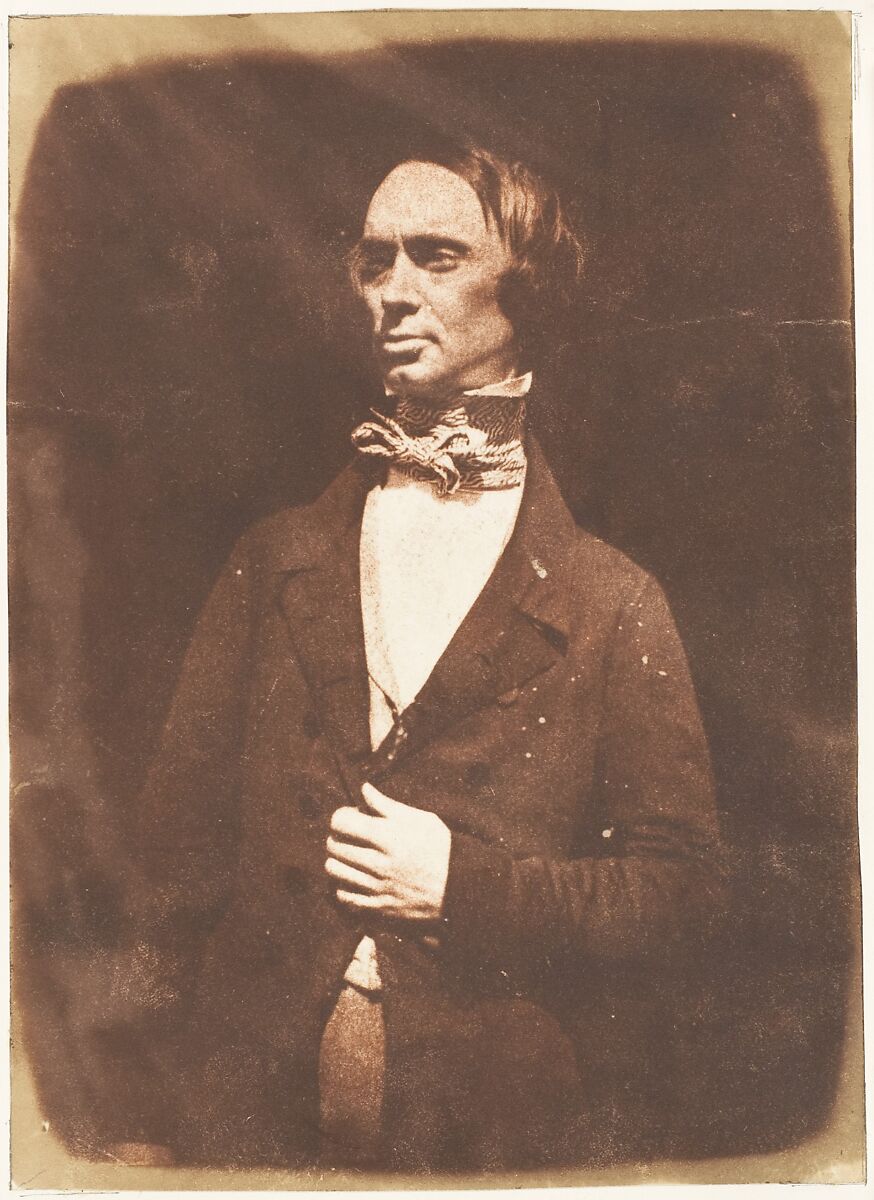 H.B. Johnston, R.S.A., Hill and Adamson (British, active 1843–1848), Salted paper print from paper negative 