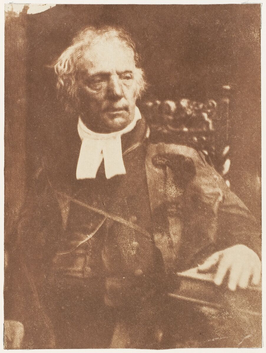 Thomas Chalmers, Hill and Adamson (British, active 1843–1848), Salted paper print from paper negative 