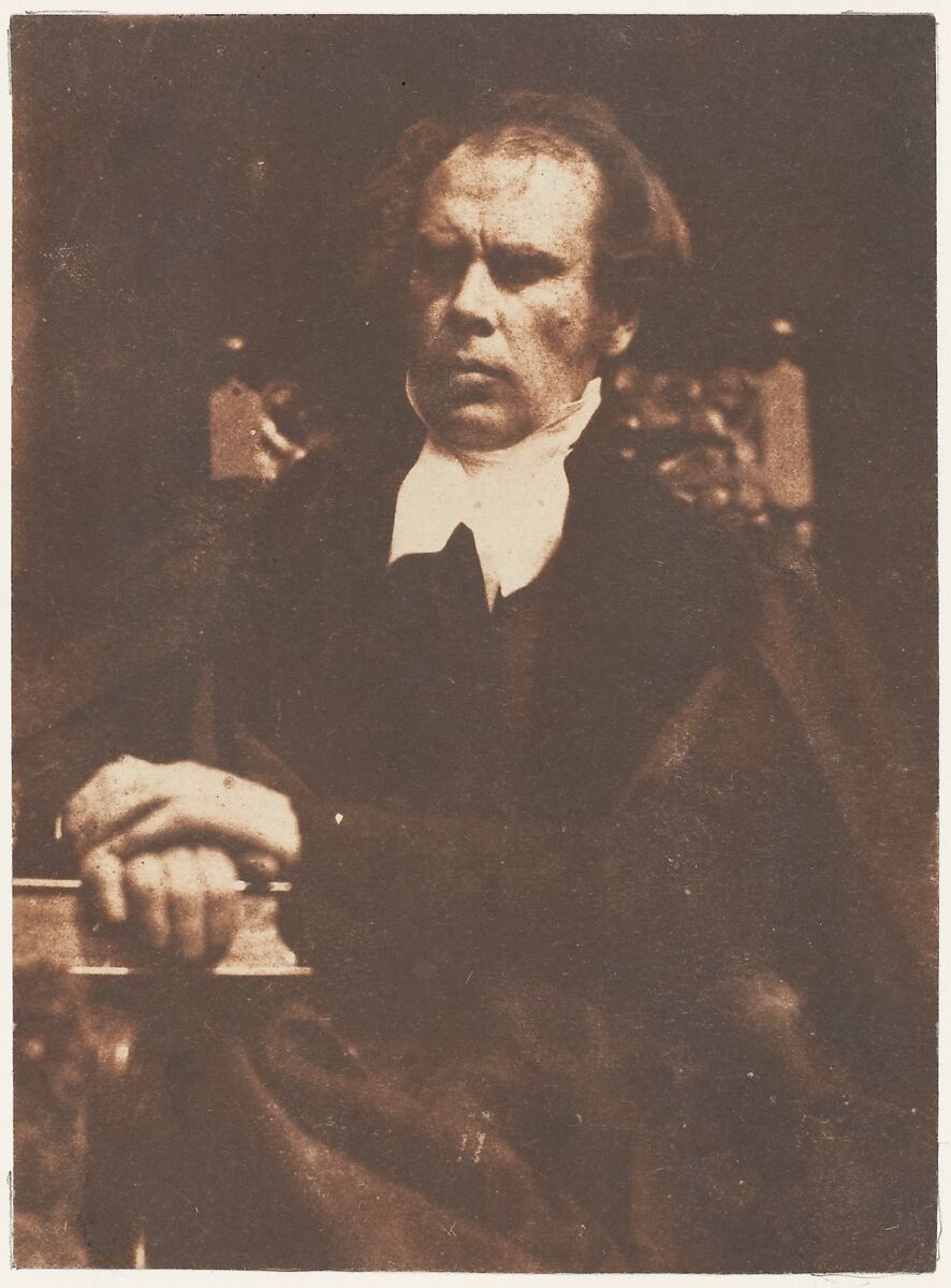 Dr. Welsh (Retiring Moderator of Gel' Assembly 1843), Hill and Adamson (British, active 1843–1848), Salted paper print from paper negative 
