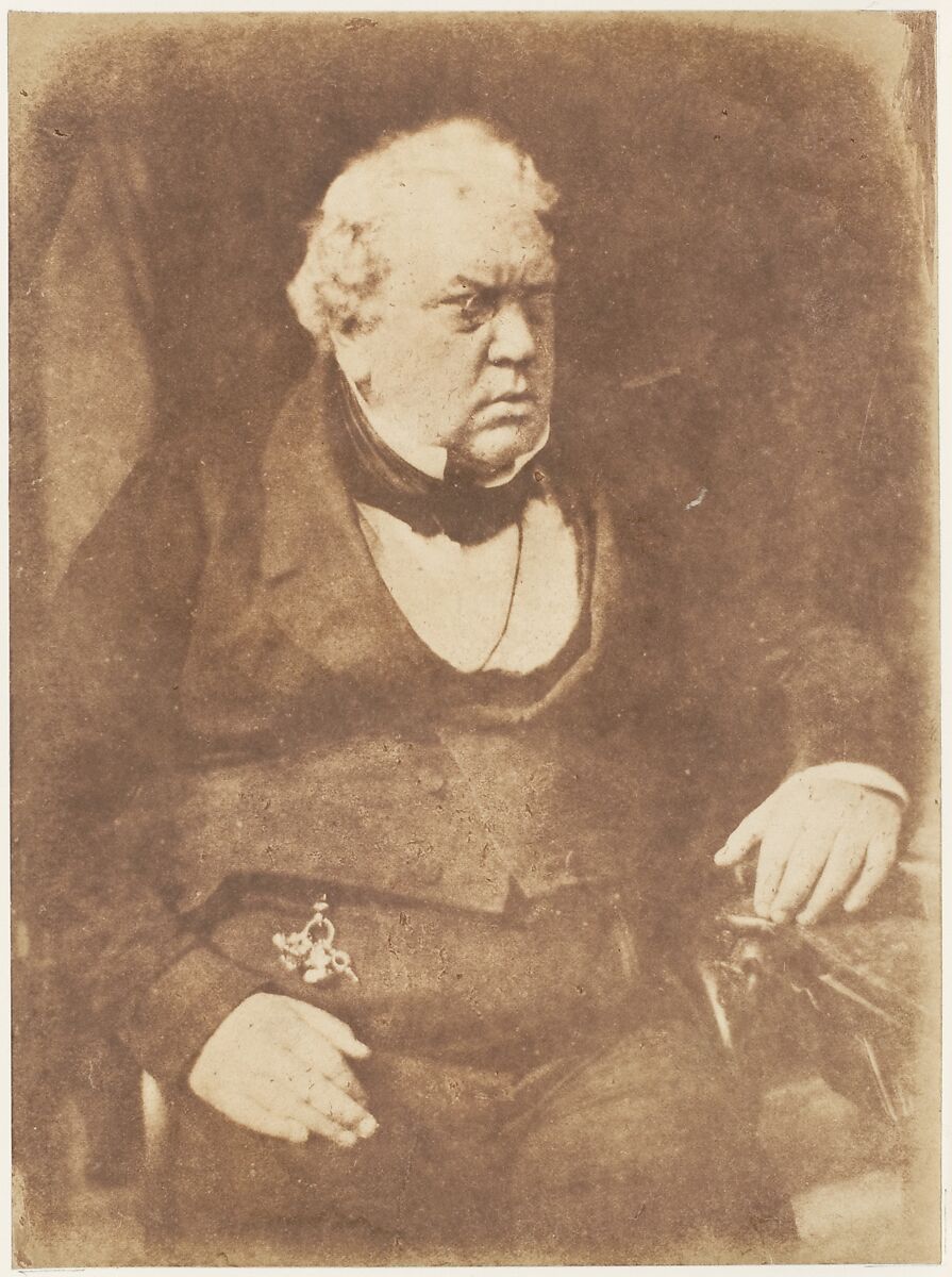 Lord Robertson, Hill and Adamson (British, active 1843–1848), Salted paper print from paper negative 