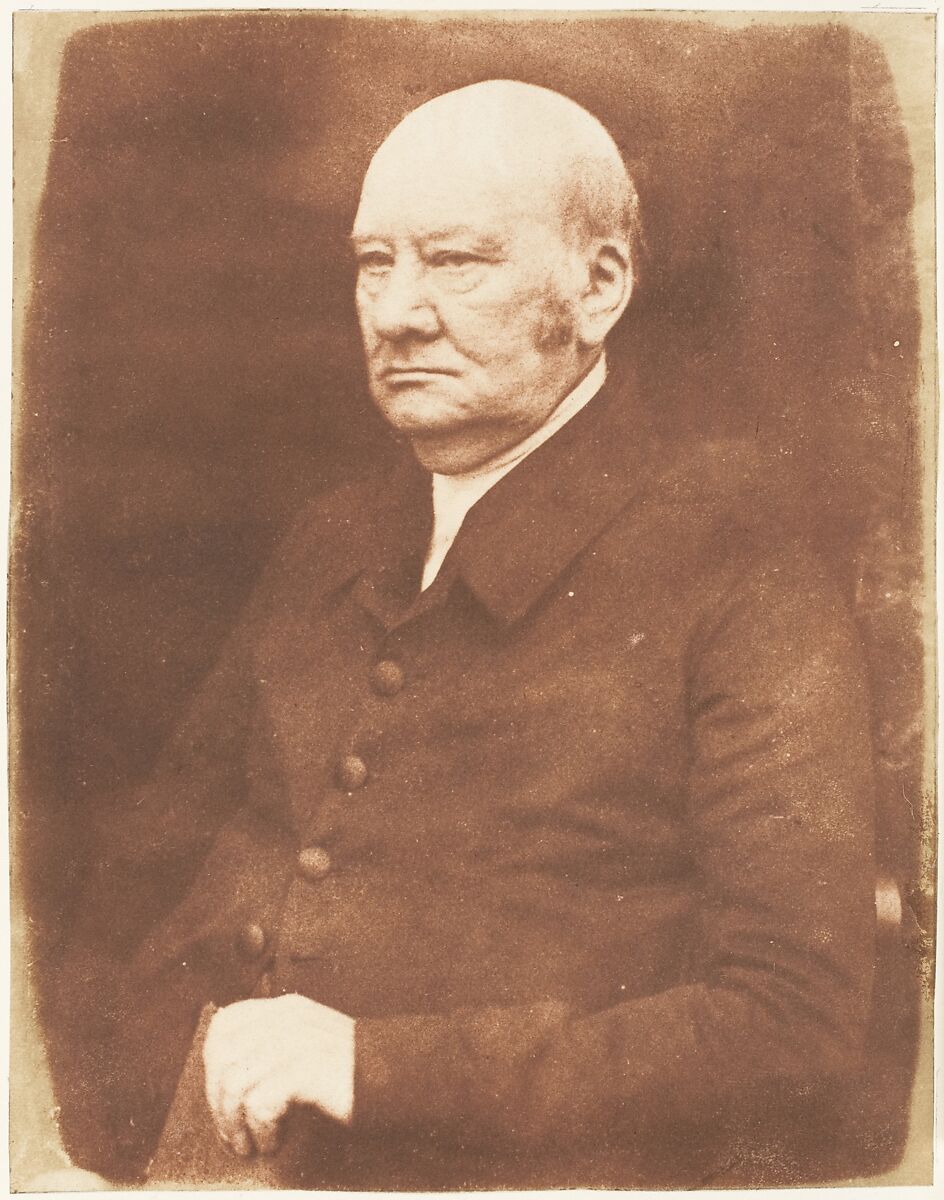 Dr. Jabez Bunting, Hill and Adamson (British, active 1843–1848), Salted paper print from paper negative 