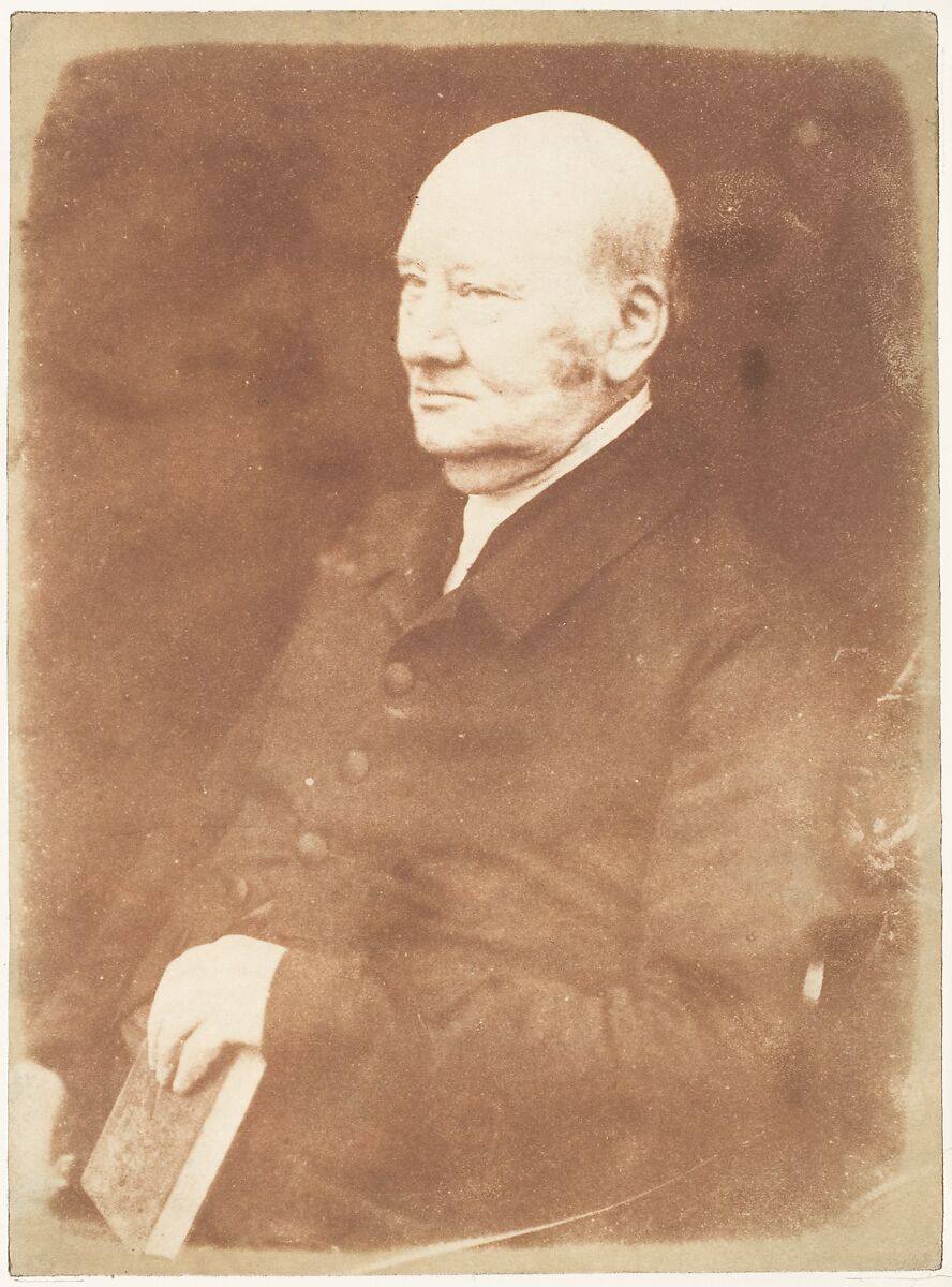 Dr. Jabez Bunting, Hill and Adamson (British, active 1843–1848), Salted paper print from paper negative 
