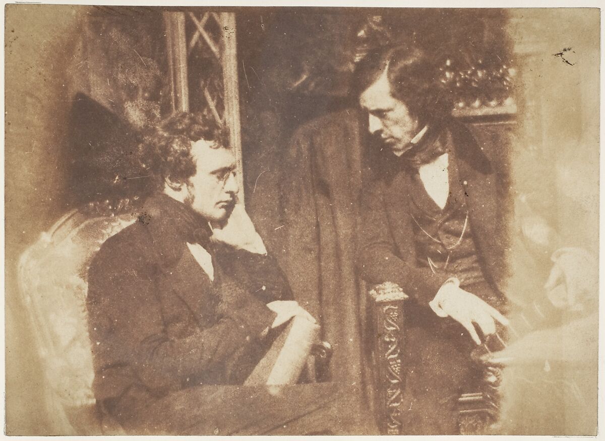 George Gilfillan and Samuel Brown, Hill and Adamson (British, active 1843–1848), Salted paper print from paper negative 