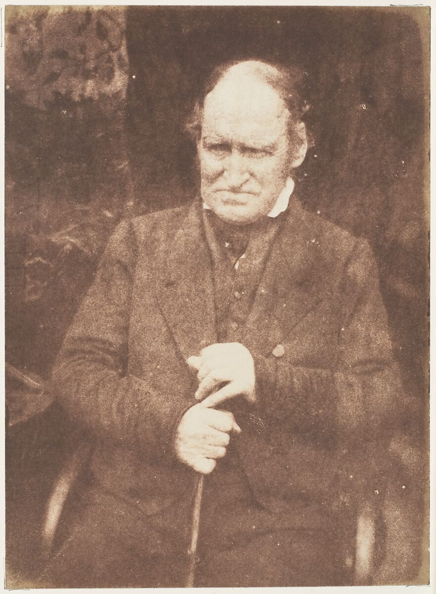 Dr. George Cook, St. Andrews, Hill and Adamson (British, active 1843–1848), Salted paper print from paper negative 