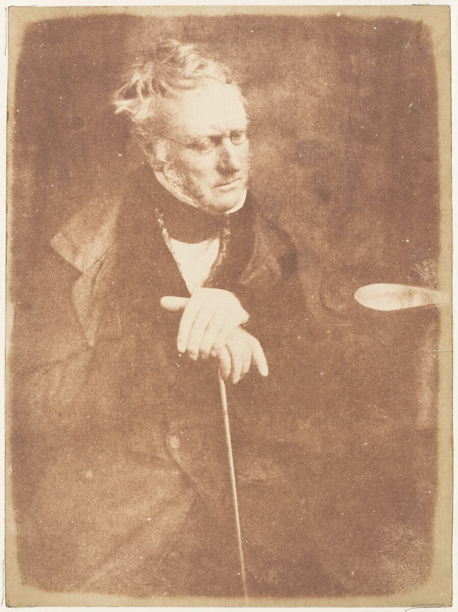 Thomas Kitchenham Staveley, M.P. Ripon, Hill and Adamson (British, active 1843–1848), Salted paper print from paper negative 