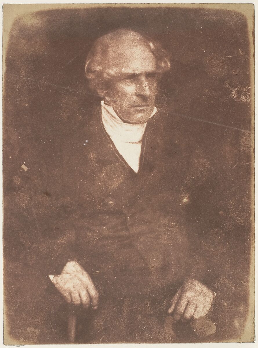 Rev. Thomas Jollie, Bowden, Hill and Adamson (British, active 1843–1848), Salted paper print from paper negative 