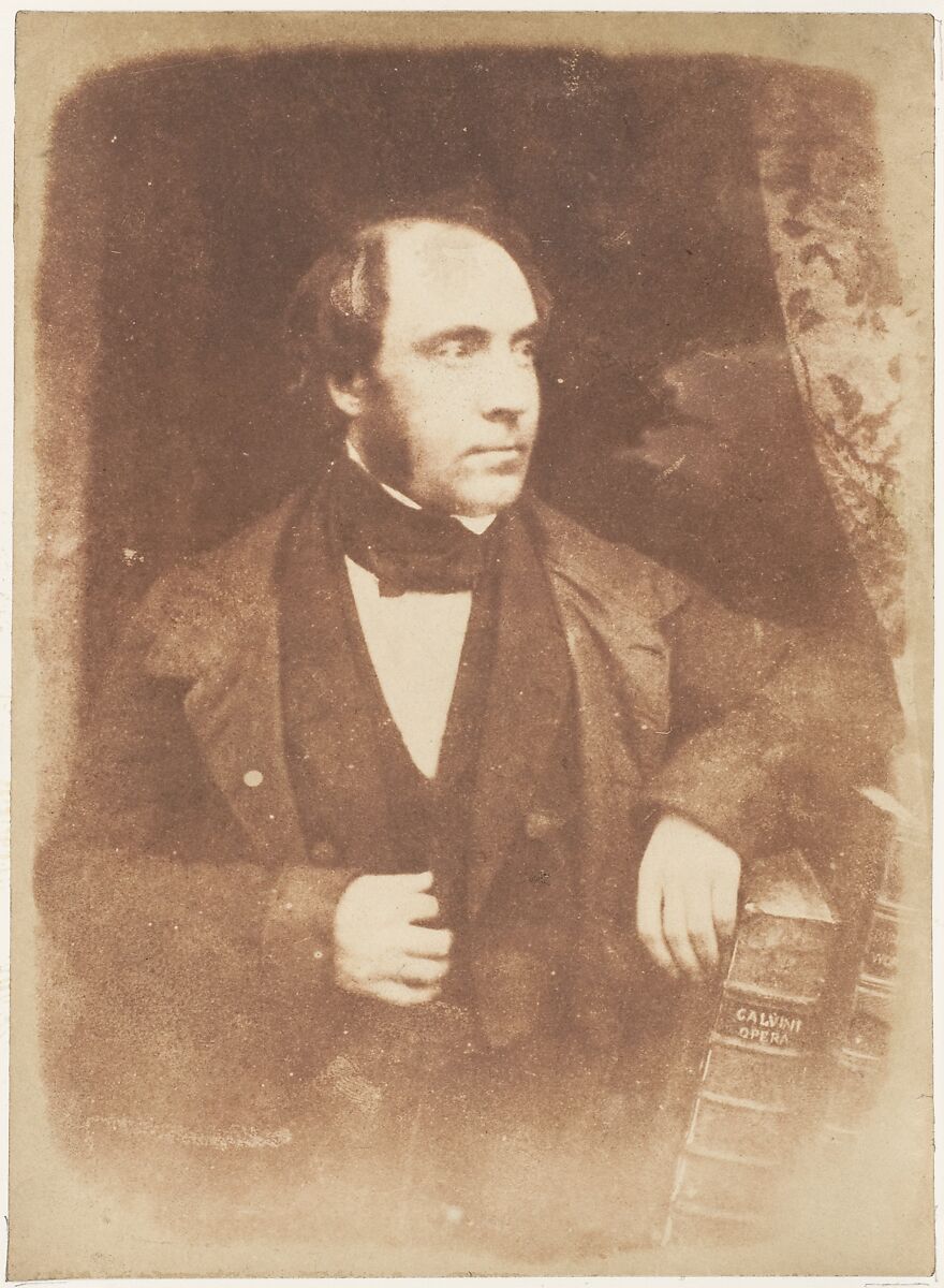 Rev. George Lewis, Dundee, Hill and Adamson (British, active 1843–1848), Salted paper print from paper negative 