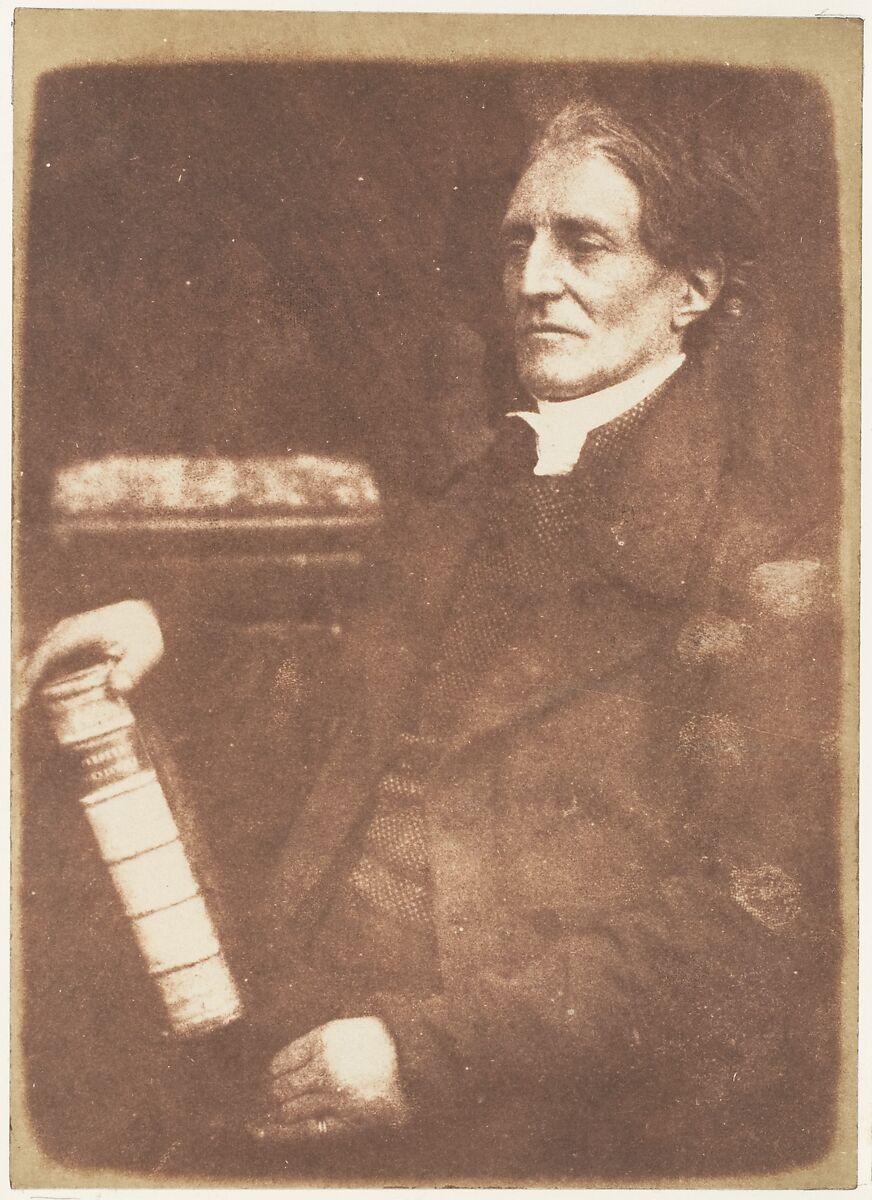 [Man], Hill and Adamson (British, active 1843–1848), Salted paper print from paper negative 