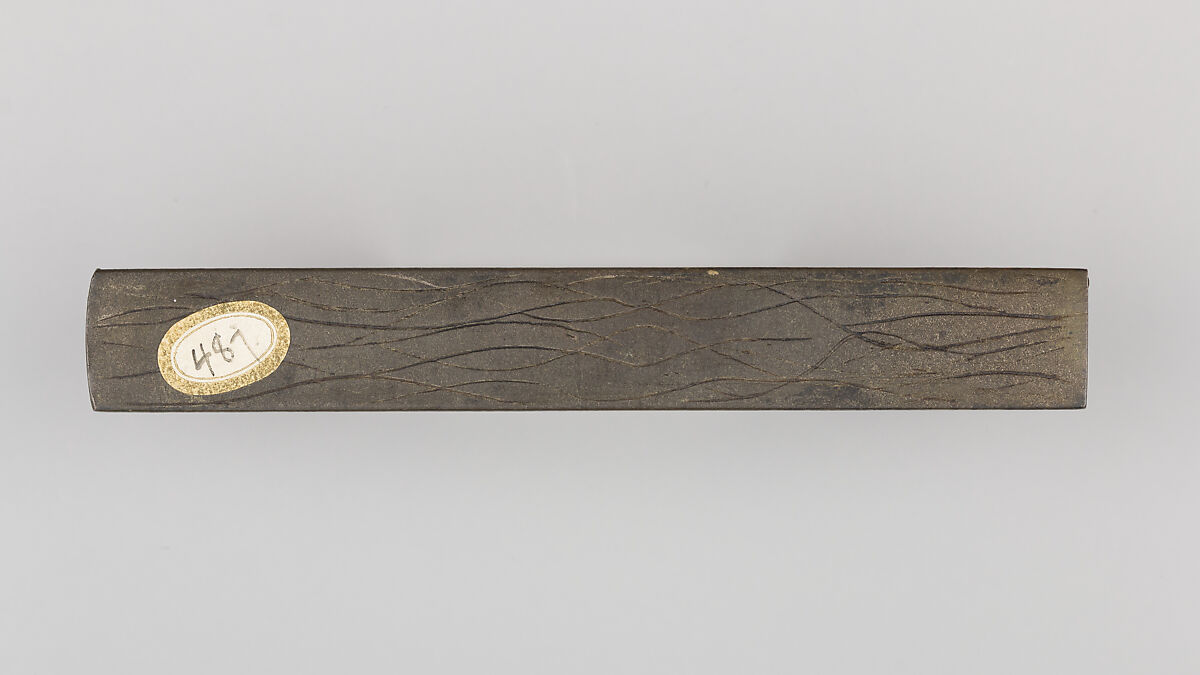 Knife Handle (Kozuka), Copper-silver alloy (shibuichi), silver, copper-gold alloy (shakudō), gold, copper, Japanese