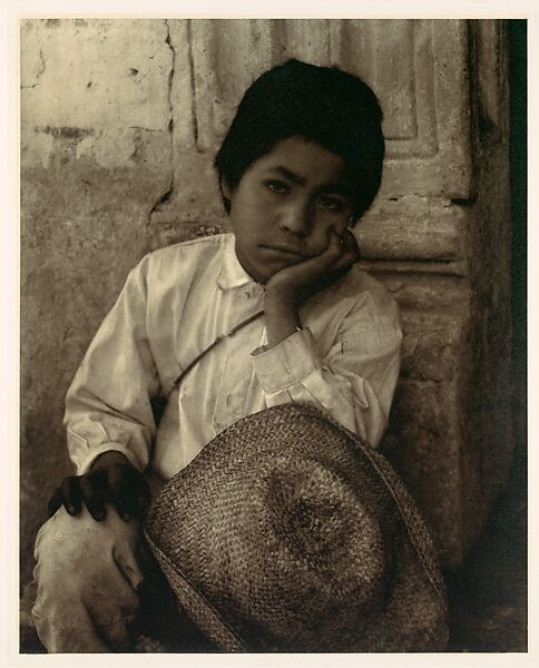 Boy, Uruapan, Paul Strand (American, New York 1890–1976 Orgeval, France), Photogravure 
