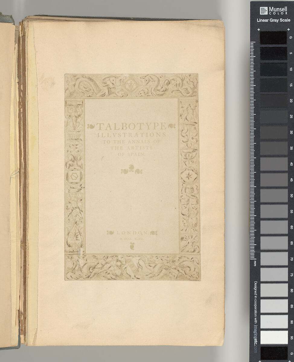 Talbotype Illustrations to Annals of the Artists of Spain, Nicolaas Henneman (Dutch, Heemskerk 1813–1898 London), Salted paper prints