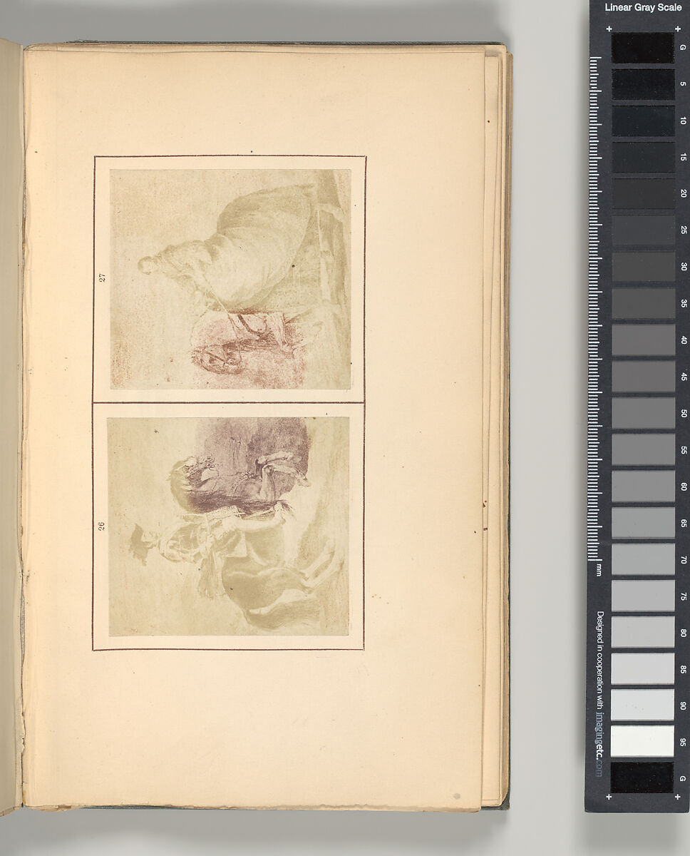 Talbotype Illustrations to Annals of the Artists of Spain, Nicolaas Henneman (Dutch, Heemskerk 1813–1898 London), Salted paper prints