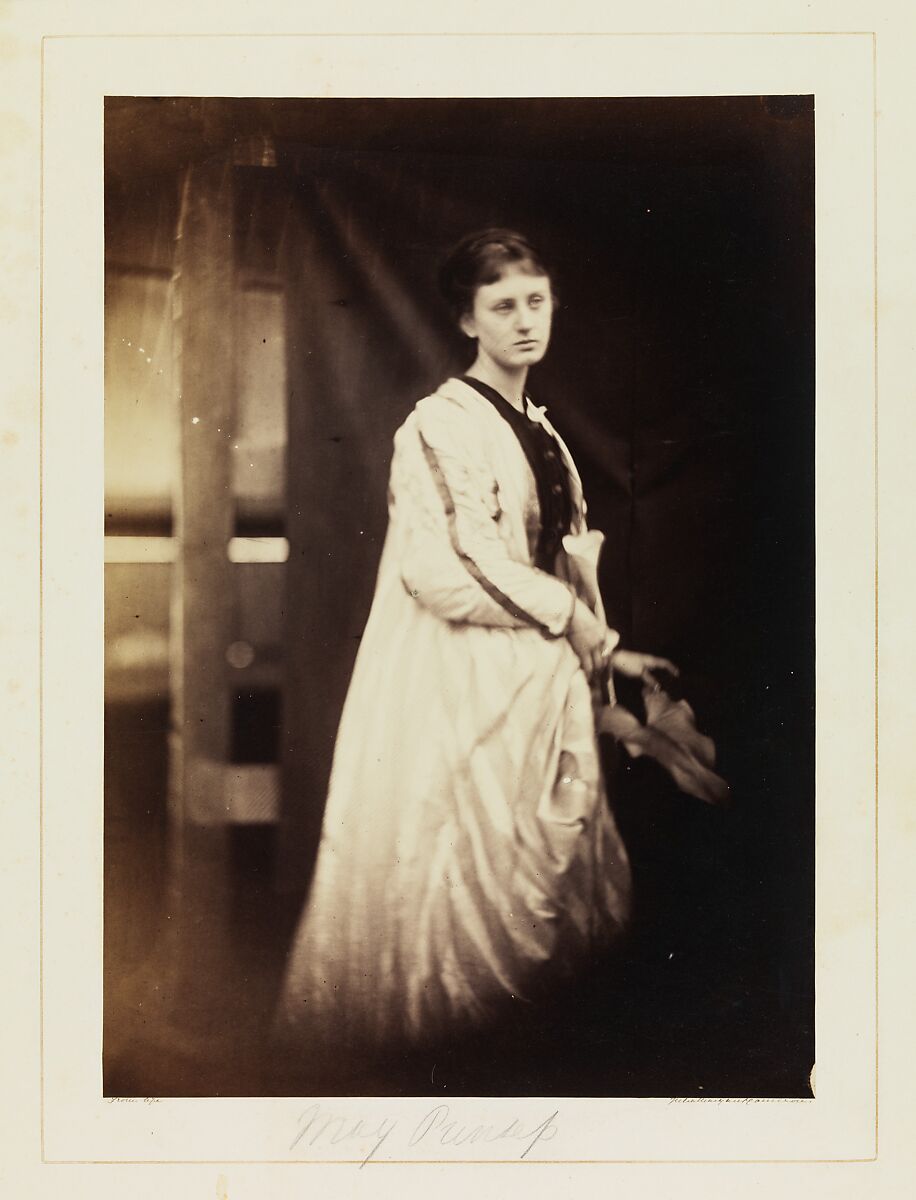 May Prinsep, Julia Margaret Cameron (British (born India), Calcutta 1815–1879 Kalutara, Ceylon), Albumen silver print from glass negative 