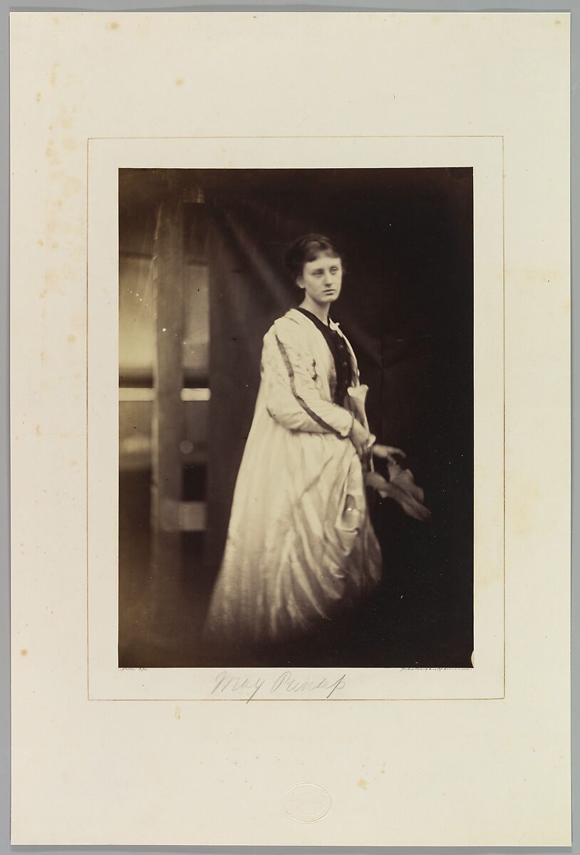 May Prinsep, Julia Margaret Cameron (British (born India), Calcutta 1815–1879 Kalutara, Ceylon), Albumen silver print from glass negative