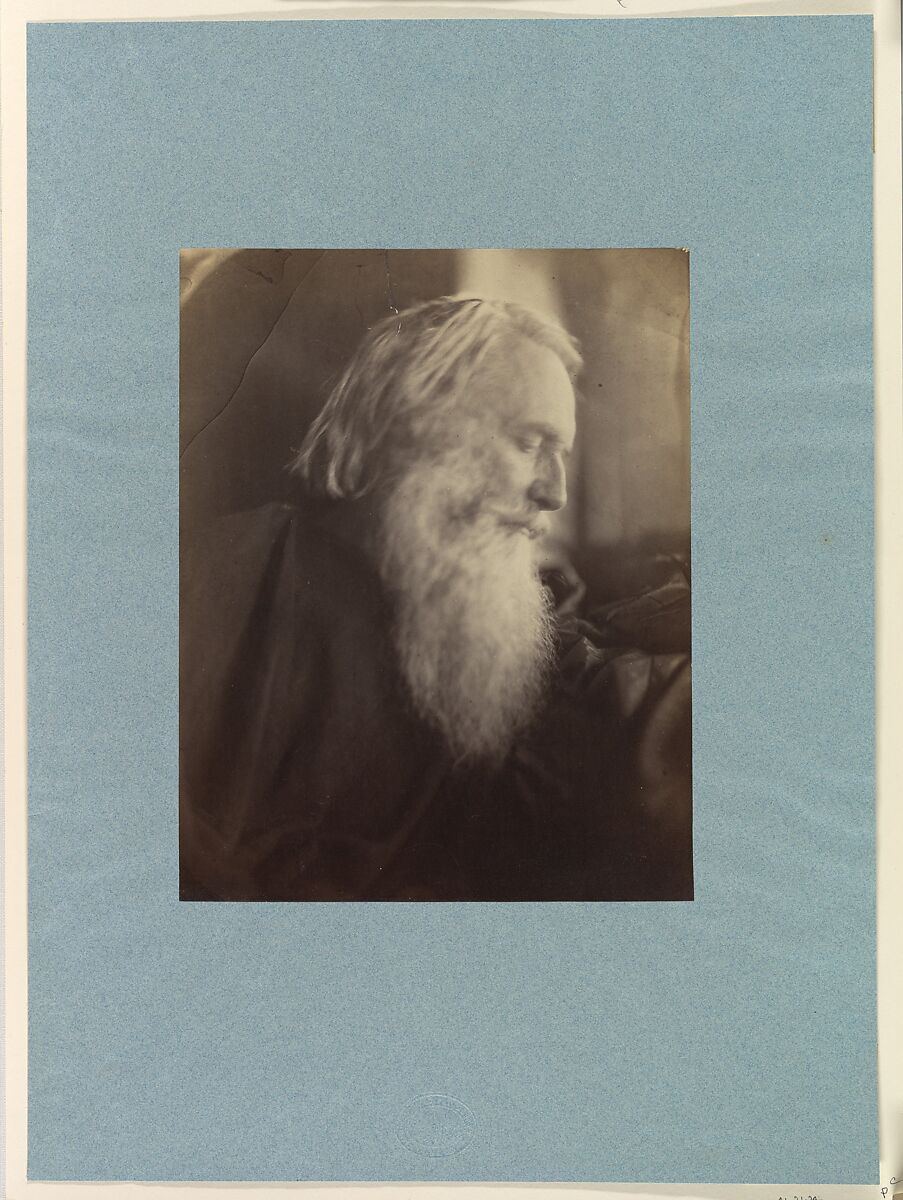 Henry Taylor, Julia Margaret Cameron (British (born India), Calcutta 1815–1879 Kalutara, Ceylon), Albumen silver print from glass negative 