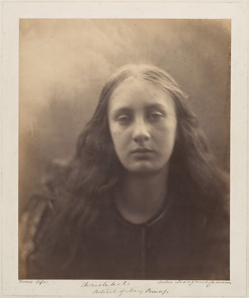 Christabel, Julia Margaret Cameron (British (born India), Calcutta 1815–1879 Kalutara, Ceylon), Albumen silver print from glass negative