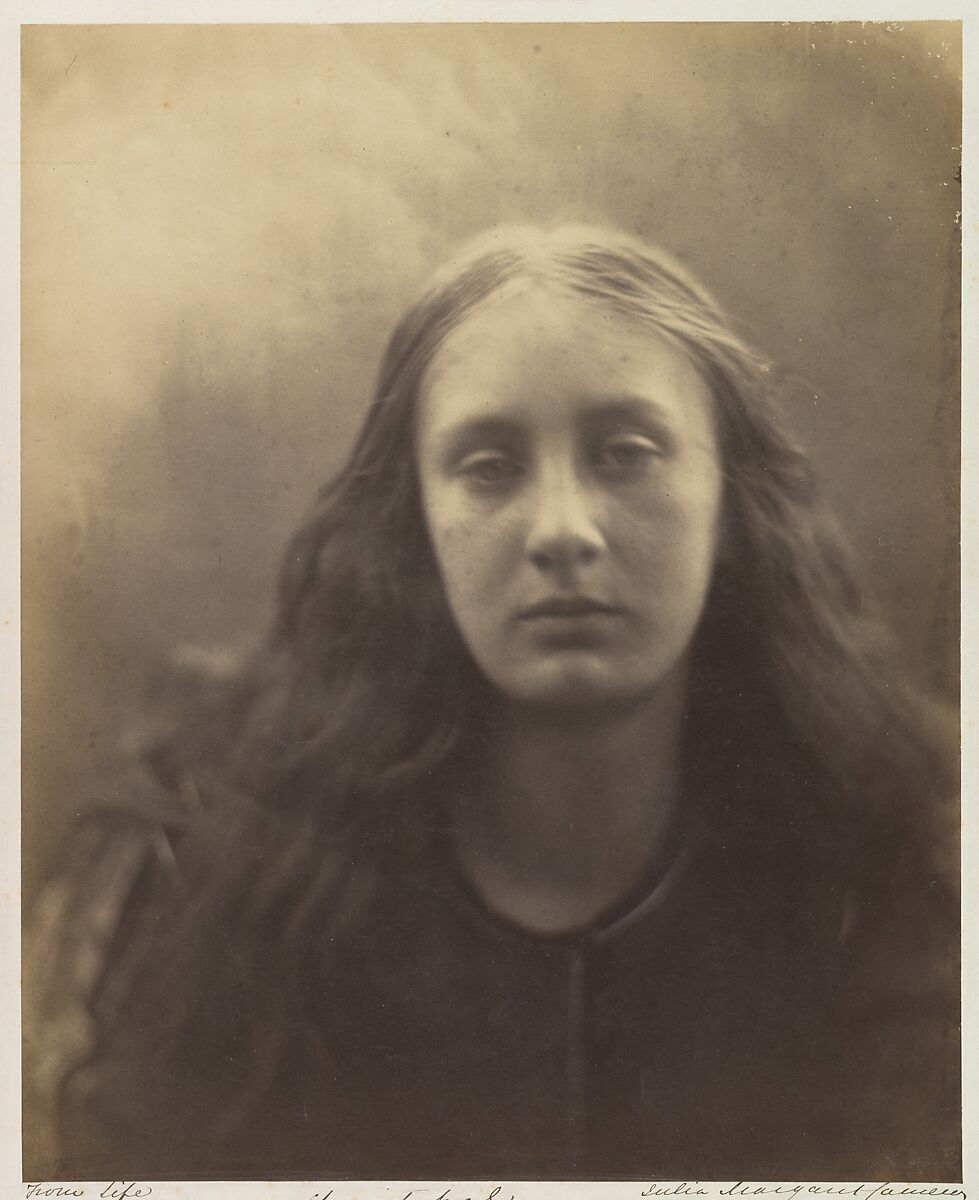 Christabel, Julia Margaret Cameron (British (born India), Calcutta 1815–1879 Kalutara, Ceylon), Albumen silver print from glass negative 