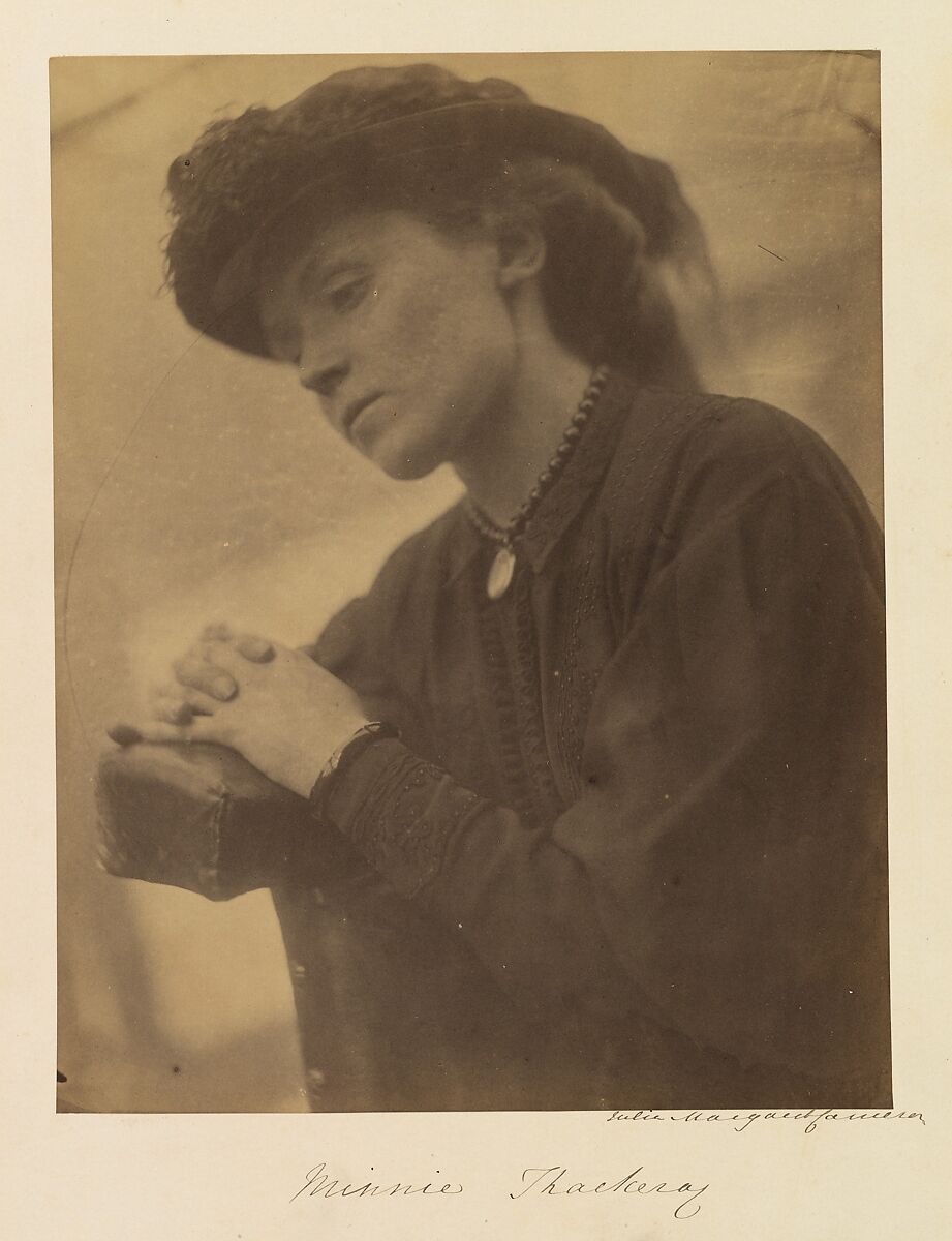 Minnie Thackeray, Julia Margaret Cameron (British (born India), Calcutta 1815–1879 Kalutara, Ceylon), Albumen silver print from glass negative 