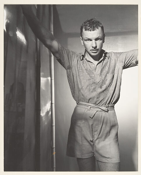 Jared French, August 1938, George Platt Lynes (American, East Orange, New Jersey 1907–1955 New York), Gelatin silver print 