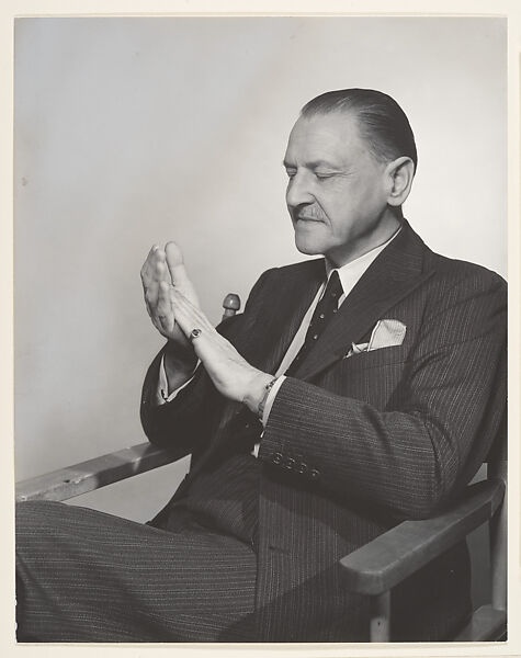 W. Somerset Maugham, April 1941, George Platt Lynes (American, East Orange, New Jersey 1907–1955 New York), Gelatin silver print 