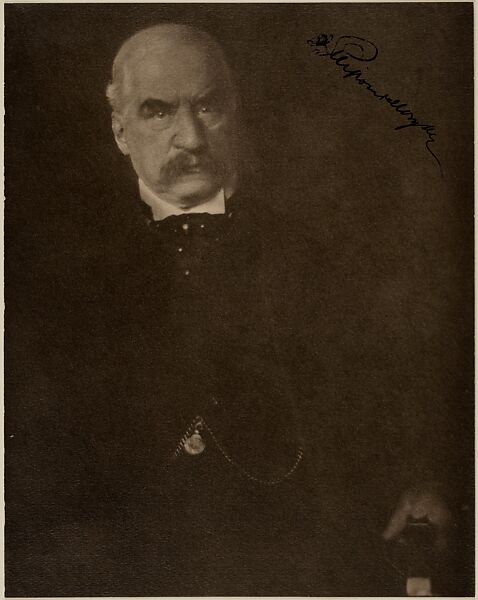 J. Pierpont Morgan, Edward J. Steichen (American (born Luxembourg), Bivange 1879–1973 West Redding, Connecticut), Carbon print 