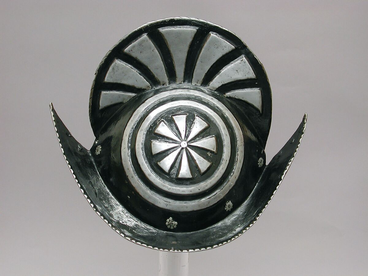 Morion, Steel, pigment, German 