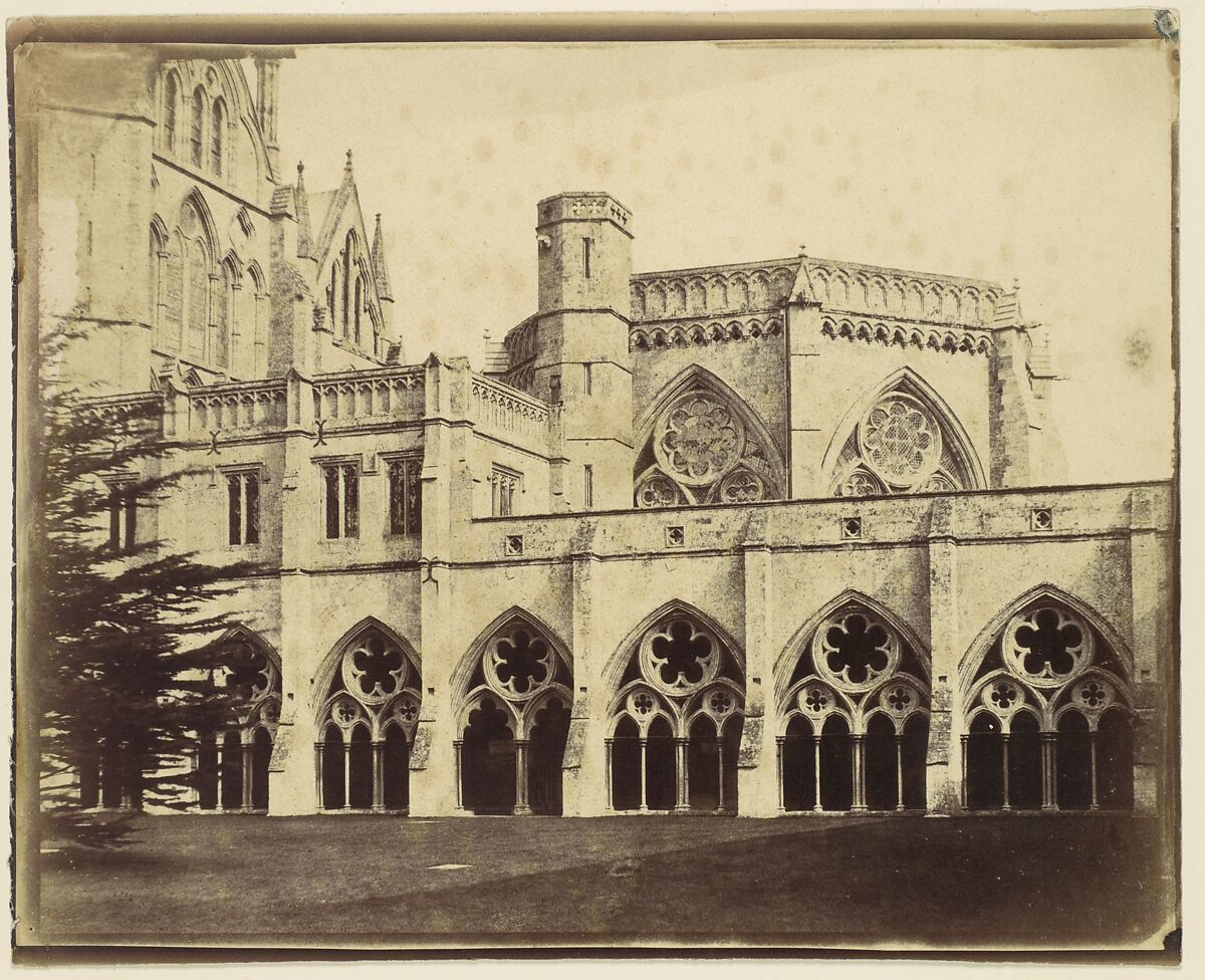 [Salisbury Cathedral], Unknown (British), Albumen silver print from paper negative 