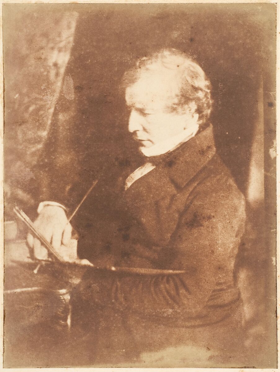 William Etty, R.A., Hill and Adamson (British, active 1843–1848), Salted paper print from paper negative 