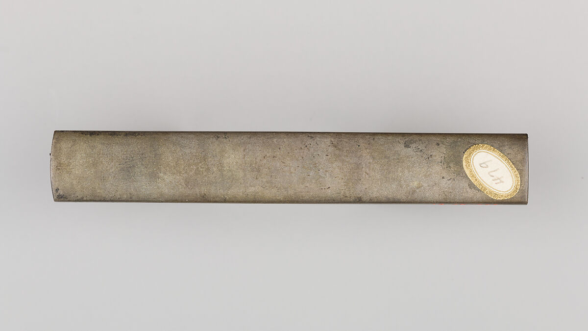 Knife Handle (Kozuka), Copper-silver alloy (shibuichi), copper-gold alloy (shakudō), gold, silver, Japanese