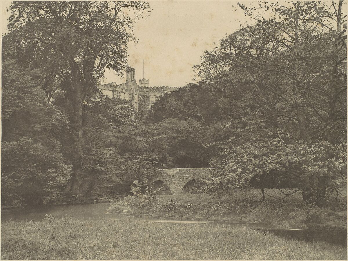 Lady Dorothy's Bridge, Haddon Hall, George Bankart (British), Photogravure 
