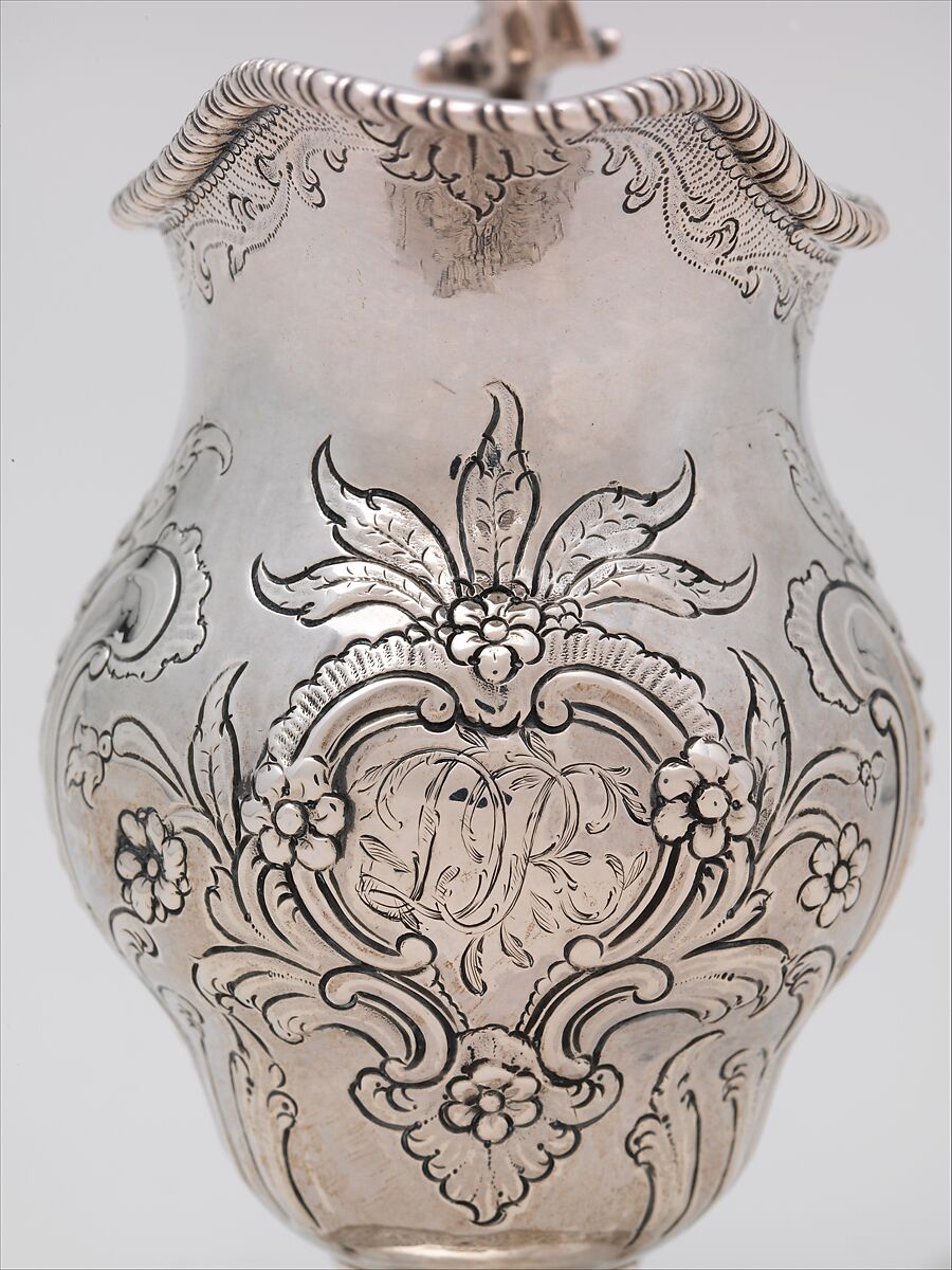 Creampot, Myer Myers (1723–1795), Silver, American