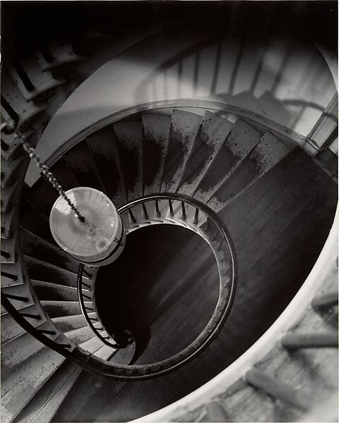 [Circular Stair], Clarence John Laughlin (American, 1905–1985), Gelatin silver print 