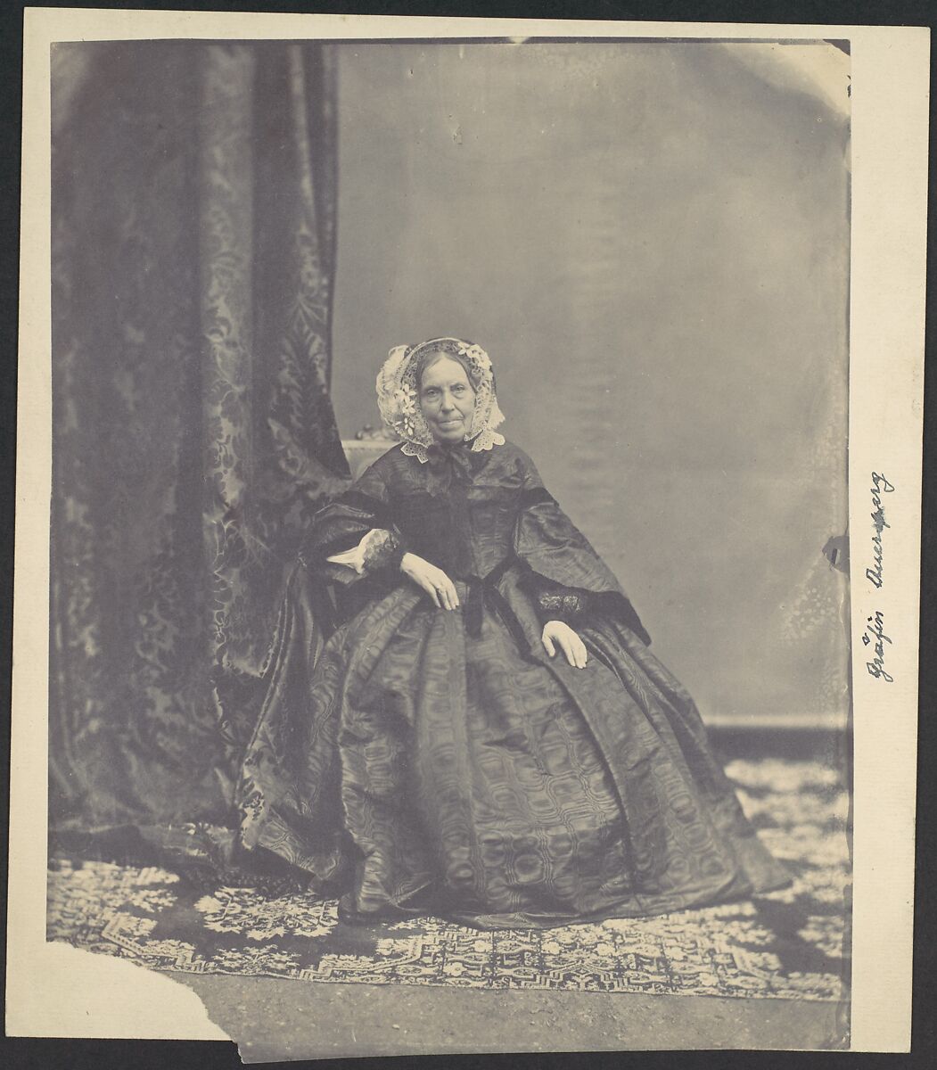 Gröfin Auersperg, Franz Antoine (Austrian, Vienna 1815–1886 Vienna), Albumen silver print from glass negative 