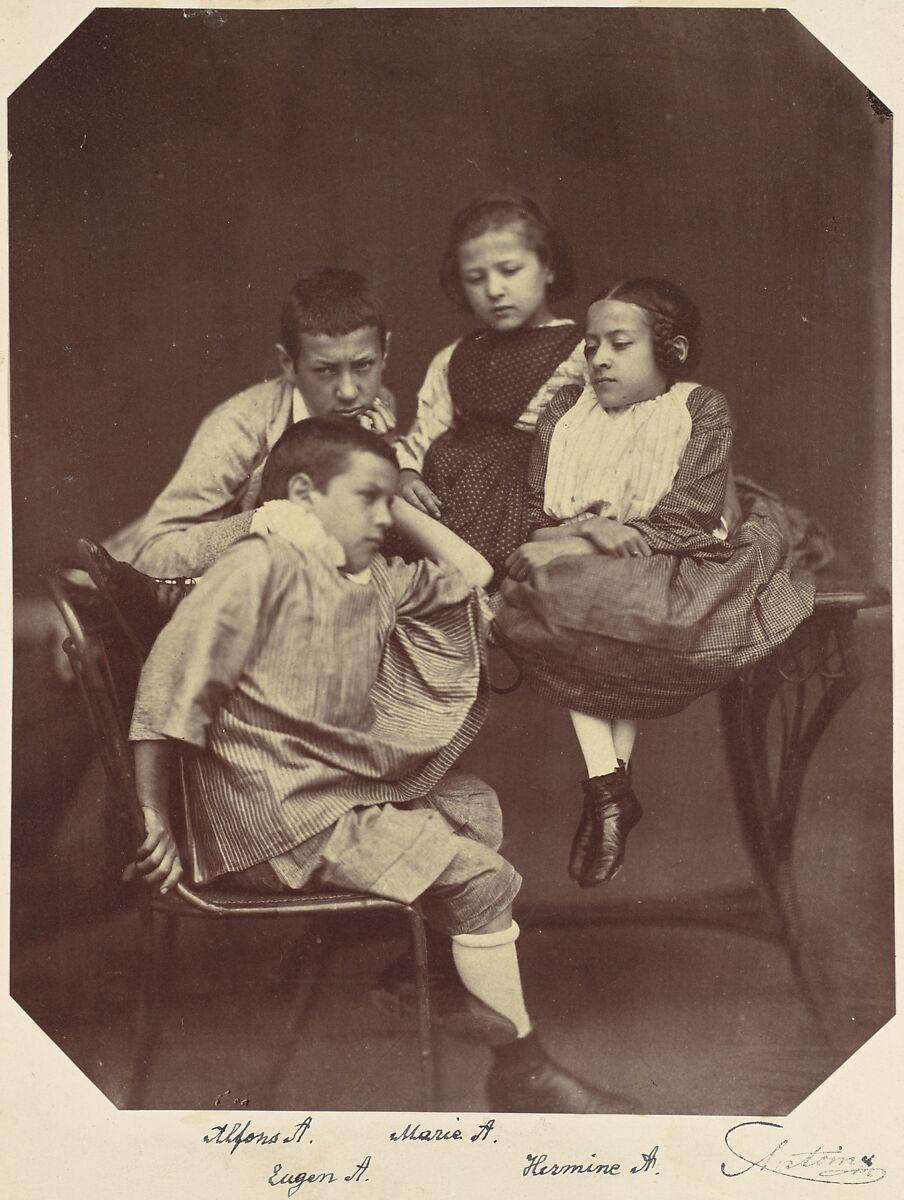 Alfons, Eugen, Marie, and Hermine Antoine, Franz Antoine (Austrian, Vienna 1815–1886 Vienna), Albumen silver print from glass negative 