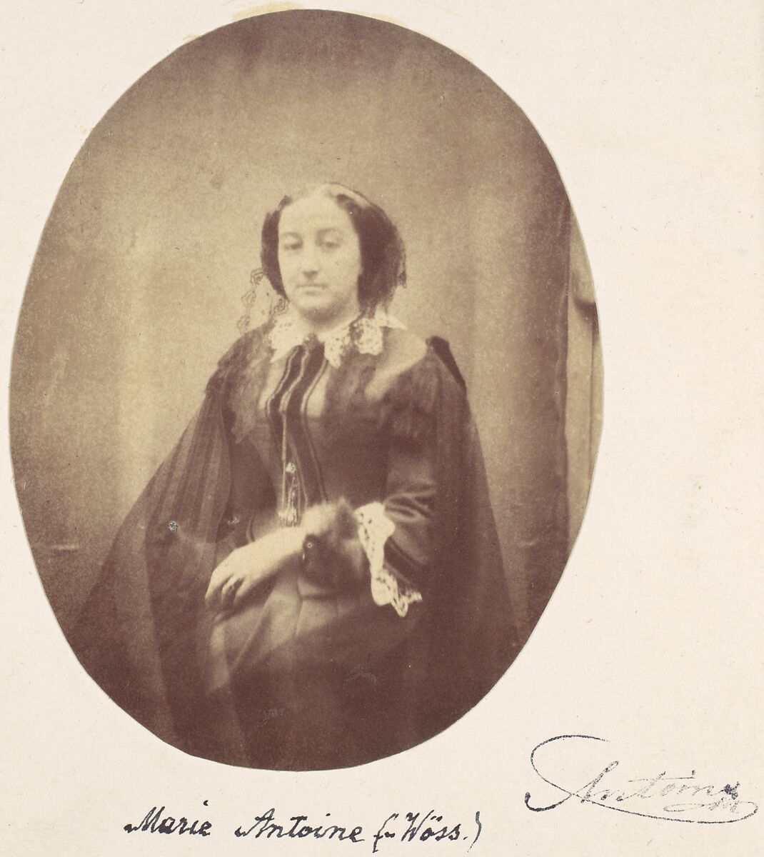 Marie Antoine (Wöss), Franz Antoine (Austrian, Vienna 1815–1886 Vienna), Albumen silver print from glass negative 