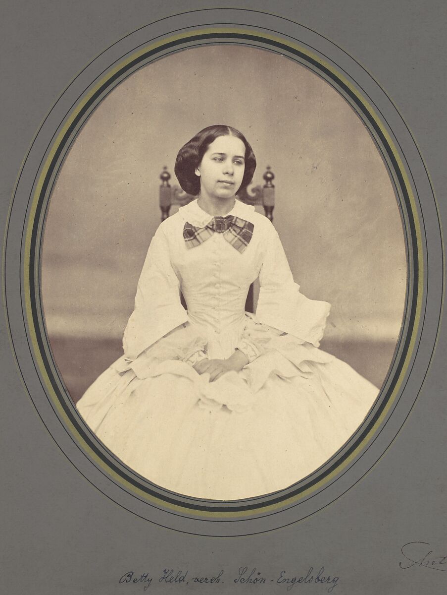 Betty Held, vereh. Solön-Engelsberg, Franz Antoine (Austrian, Vienna 1815–1886 Vienna), Albumen silver print from glass negative 