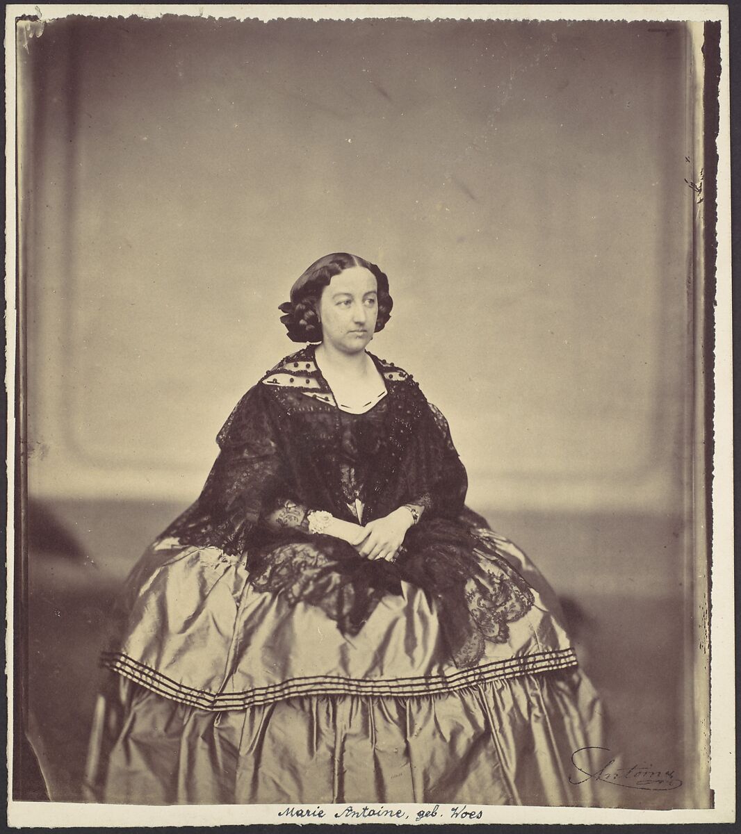 Marie Antoine, geb. Woes, Franz Antoine (Austrian, Vienna 1815–1886 Vienna), Albumen silver print from glass negative 