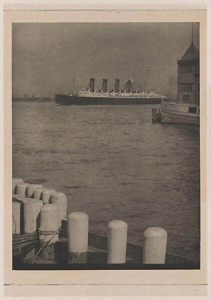Outward Bound, The Mauretania, Alfred Stieglitz (American, Hoboken, New Jersey 1864–1946 New York), Photogravure 