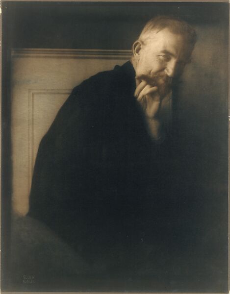 The Photographers' Best Model - George Bernard Shaw, Edward J. Steichen (American (born Luxembourg), Bivange 1879–1973 West Redding, Connecticut), Gum bichromate over platinum print 