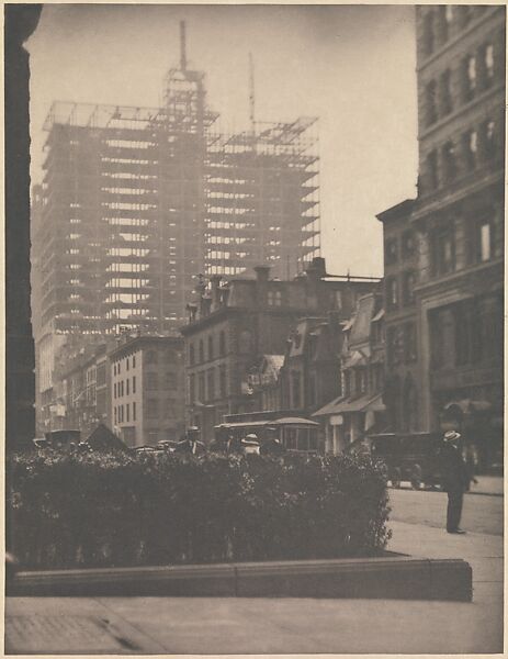 Old and New New York, Alfred Stieglitz (American, Hoboken, New Jersey 1864–1946 New York), Photogravure 