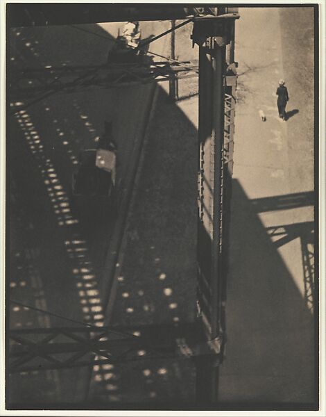 From the El, Paul Strand  American, Platinum print